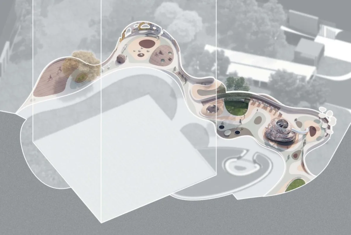 BIM建筑|丛林星球 · 回归自然大地的儿童空间 / 喜随设计