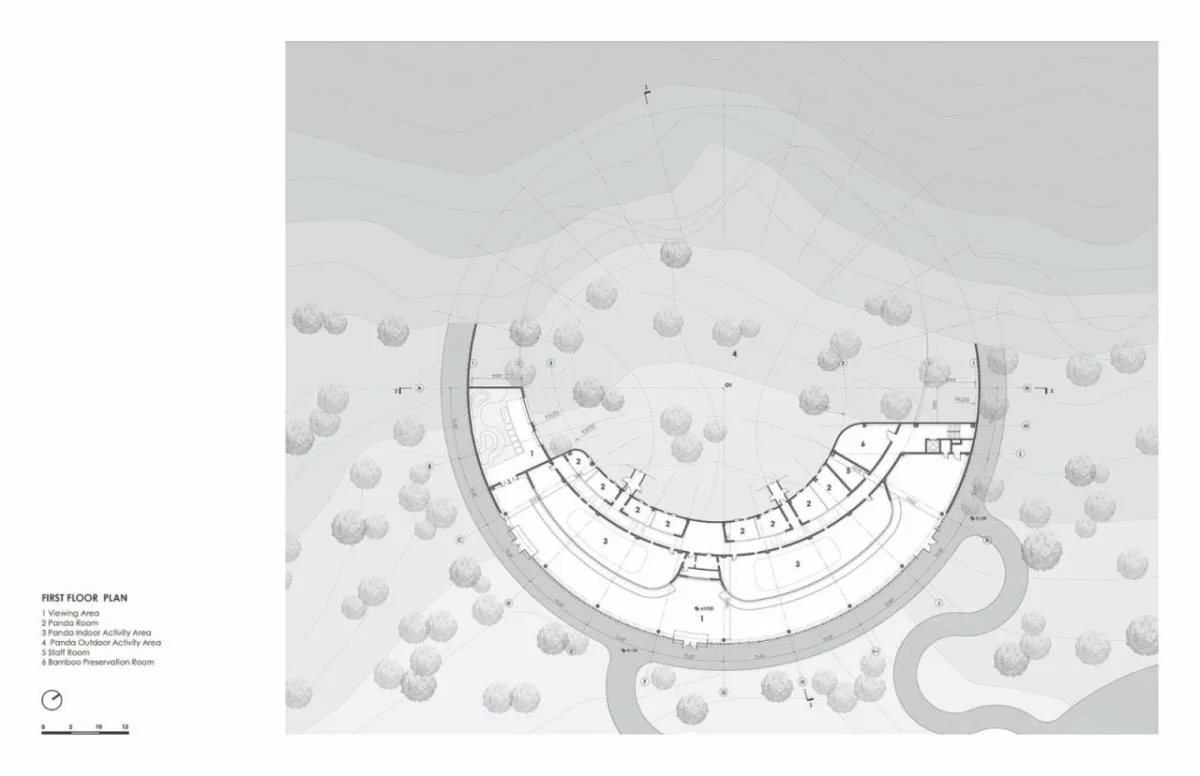 BIM建筑|成都熊猫新舍: 溪谷林壑间的自然栖居 / EID Arch姜平工作室