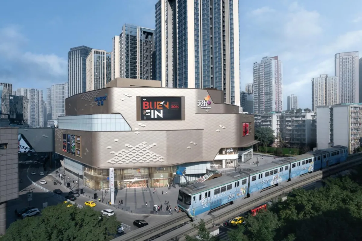 BIM建筑|十年筑造，一座天街一座城：重庆龙湖时代天街E馆 / 成执设计