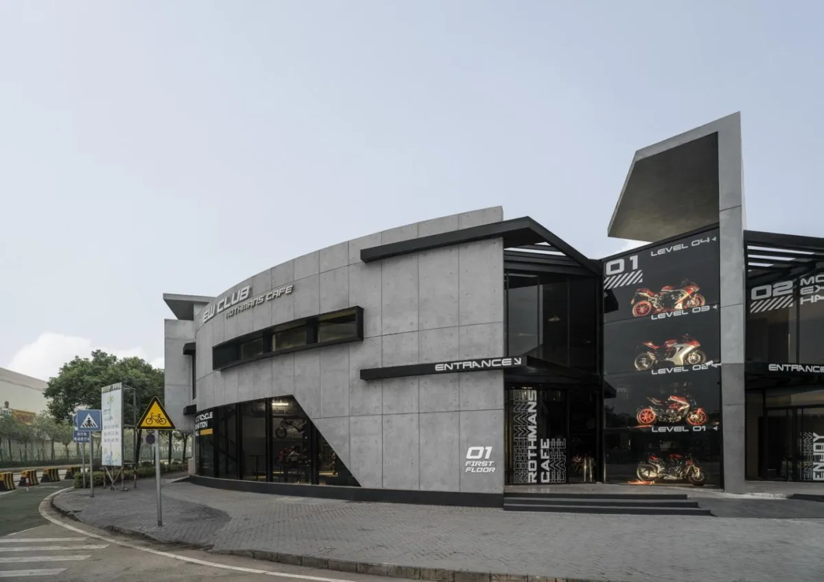 BIM建筑|机器与隐喻的诗学：顺德EW机车展厅 / SN-A超然建筑