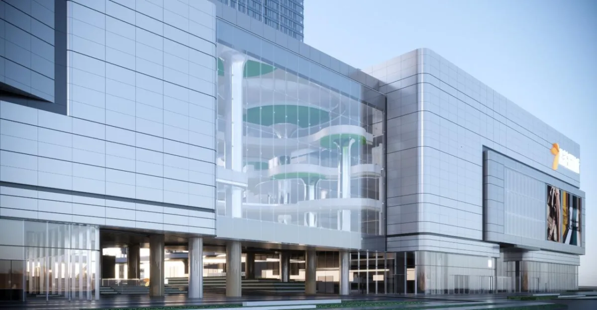BIM建筑|长沙招商梅溪湖花园城方案首发：【二十四时·森活童行】科技生态有氧MALL / 三益中国