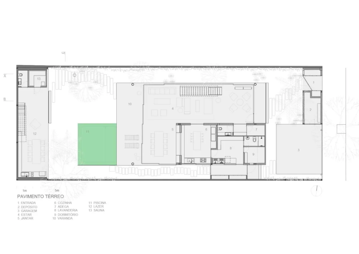 BIM建筑|桁架住宅 / Terra Capobianco + Galeria Arquitetos