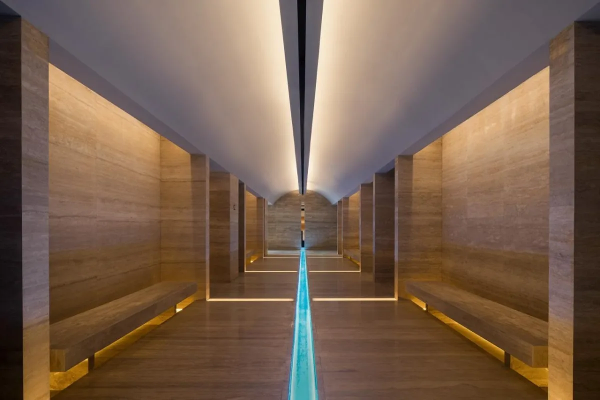 BIM建筑|身体与精神的疗愈：指沐-水印spa / 元秀万建筑事务所