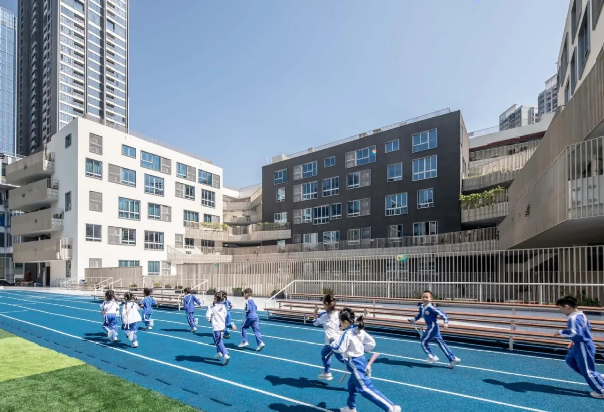 BIM建筑|桃园小学 / 立方建筑设计