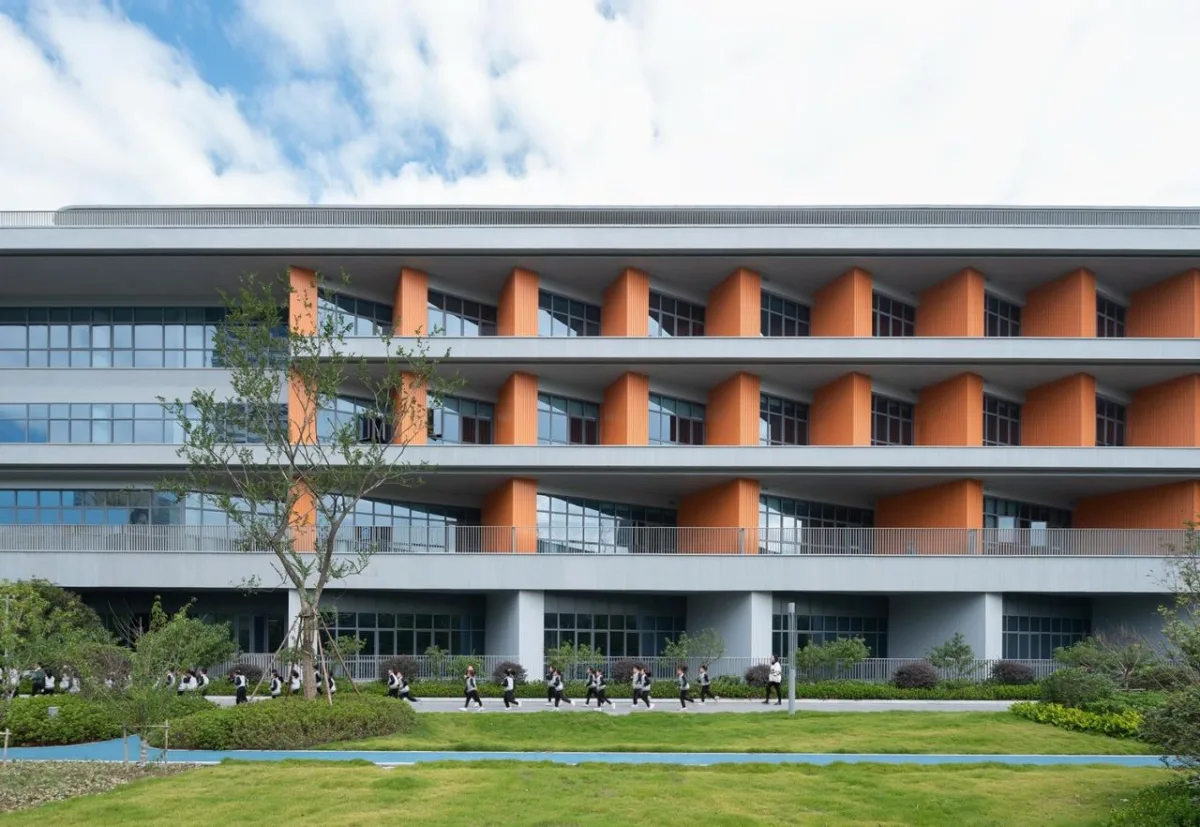 BIM建筑|对话童心，天性乐园：杭州江南实验学校教育集团江晖小学 / 浙江大学建筑设计研究院