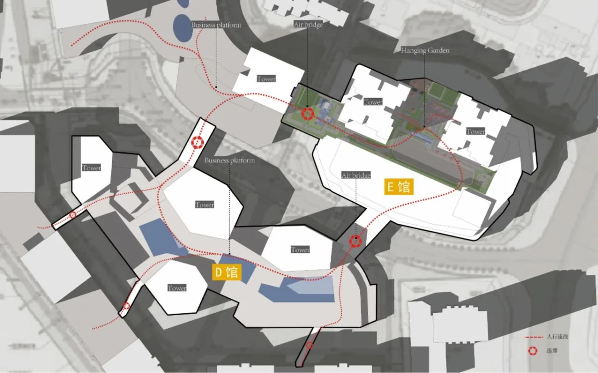 BIM建筑|十年筑造，一座天街一座城：重庆龙湖时代天街E馆 / 成执设计
