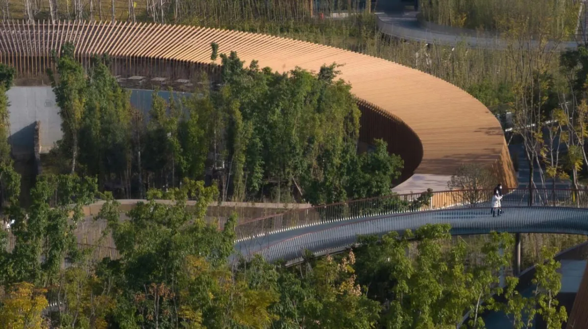 BIM建筑|成都熊猫新舍: 溪谷林壑间的自然栖居 / EID Arch姜平工作室