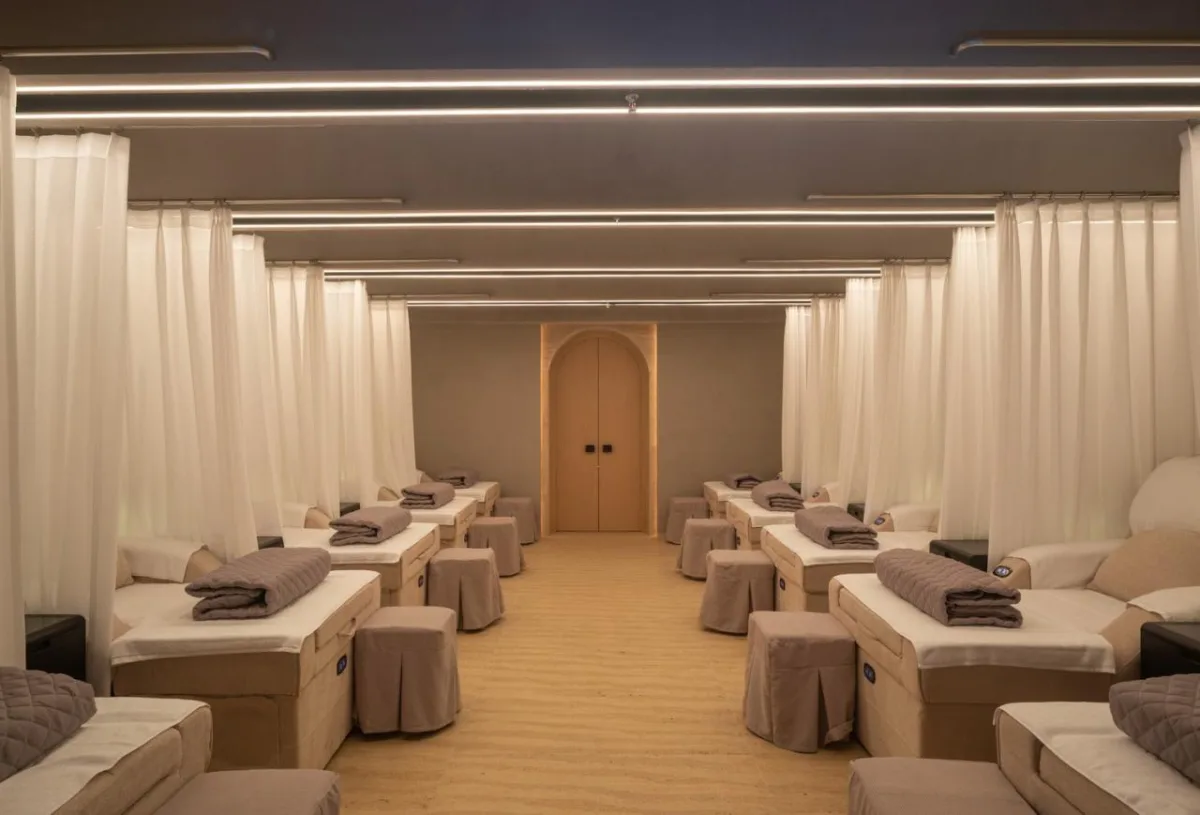 BIM建筑|身体与精神的疗愈：指沐-水印spa / 元秀万建筑事务所