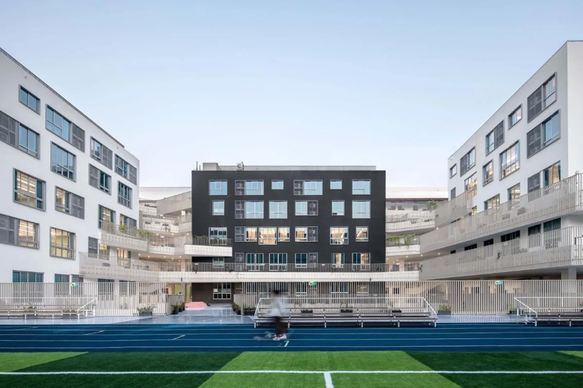 BIM建筑|桃园小学 / 立方建筑设计