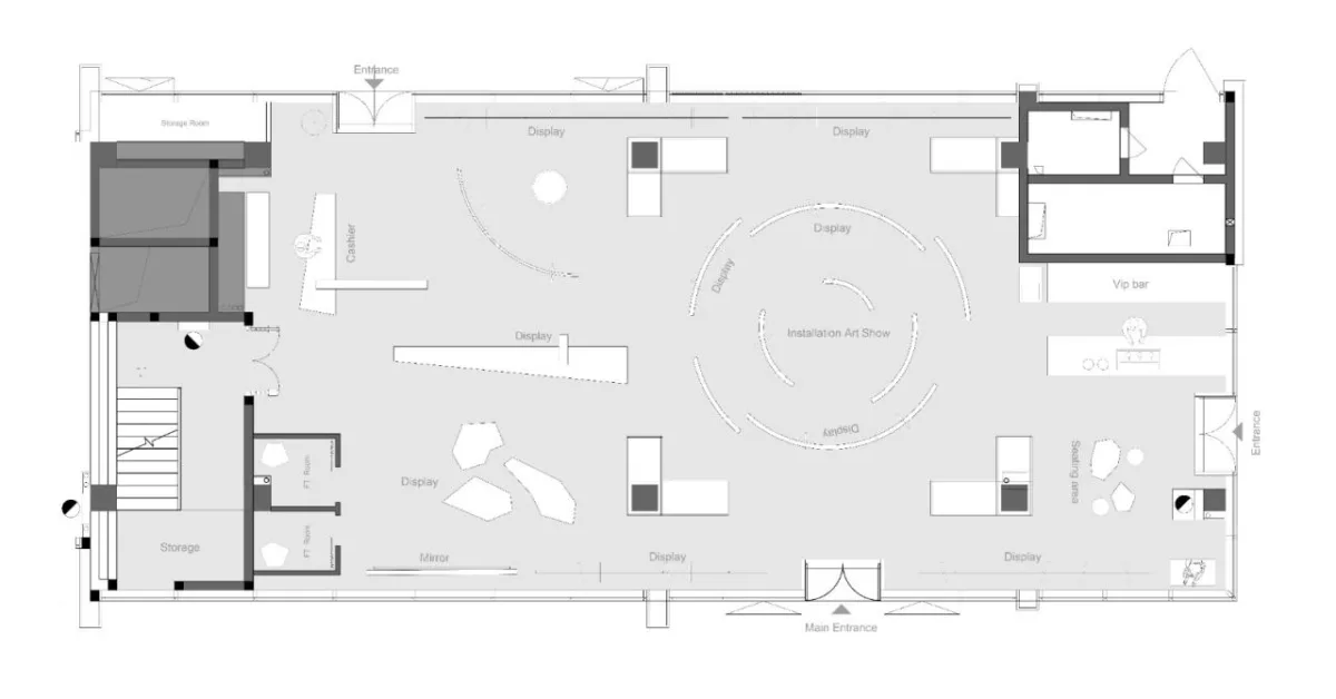 BIM建筑|漂浮的半分地球vagteera / 飞界灵感设计实验室