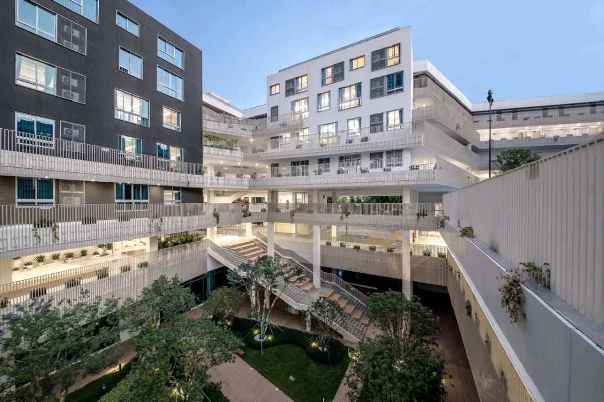 BIM建筑|桃园小学 / 立方建筑设计