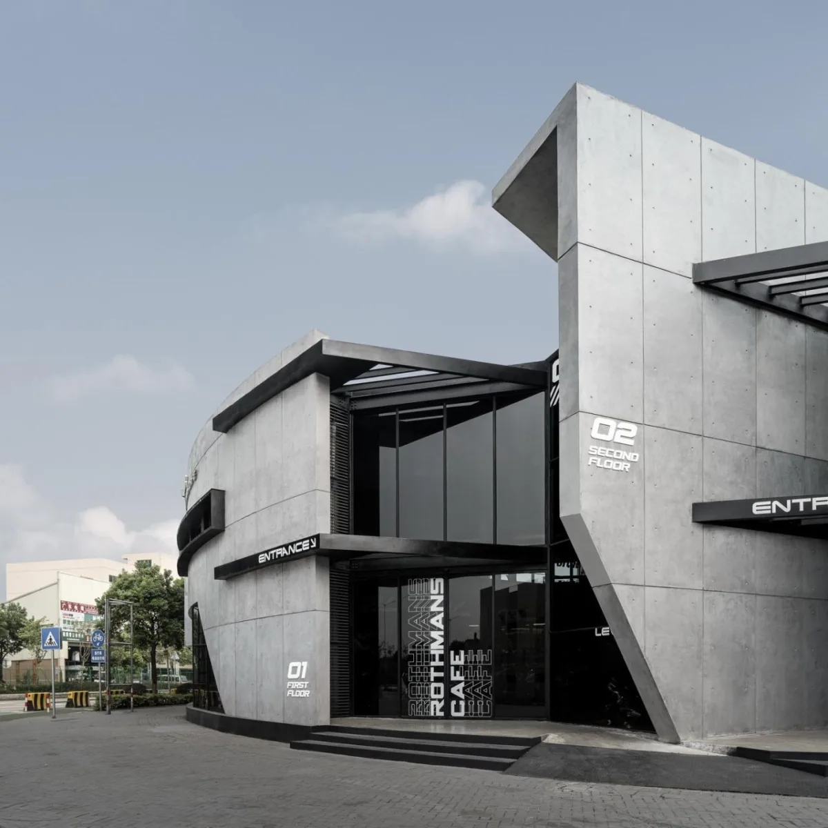 BIM建筑|机器与隐喻的诗学：顺德EW机车展厅 / SN-A超然建筑