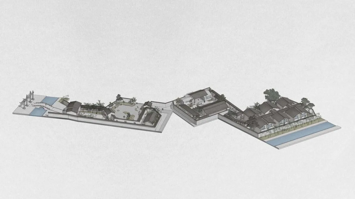 BIM建筑|竹西佳境 / 出品建筑