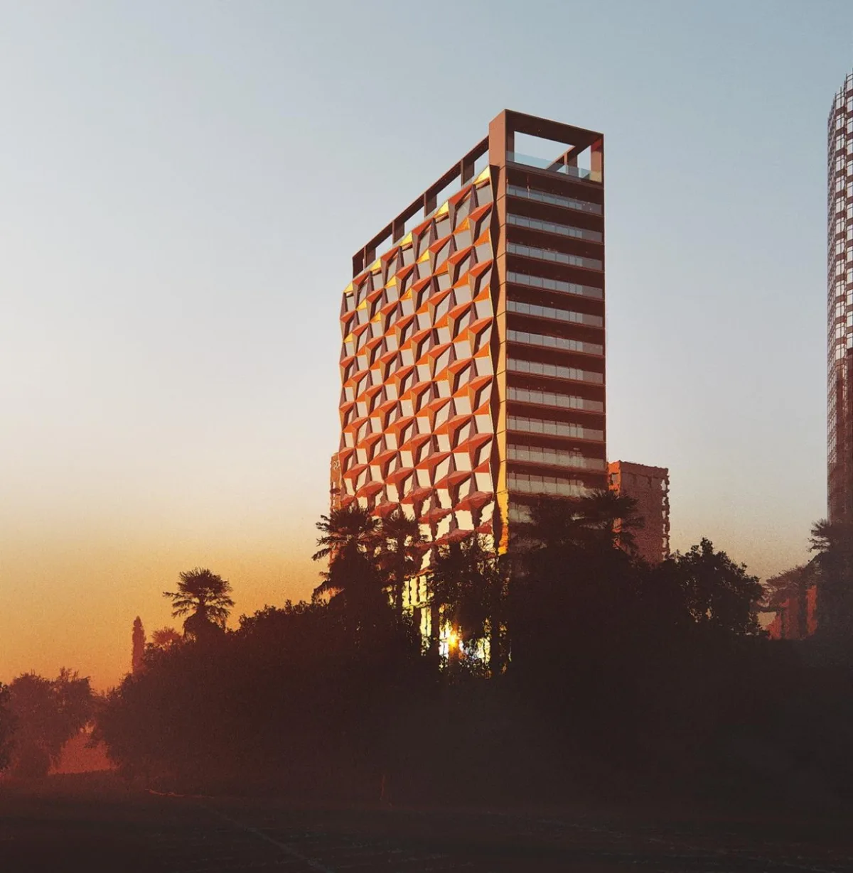 BIM建筑|洛杉矶环球影城希尔顿酒店扩建 / 朱培栋-line+建筑事务所
