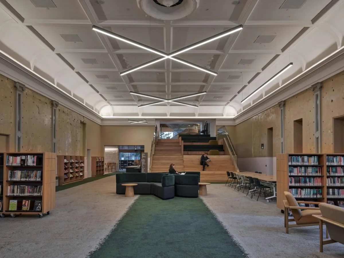 BIM建筑|瓦南布尔图书馆与学习中心 / Kosloff Architecture