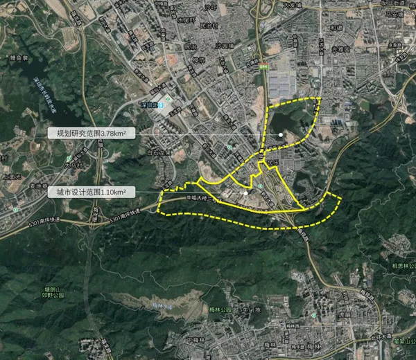 BIM建筑|预公告 | 深圳市梅林关片区城市设计国际咨询