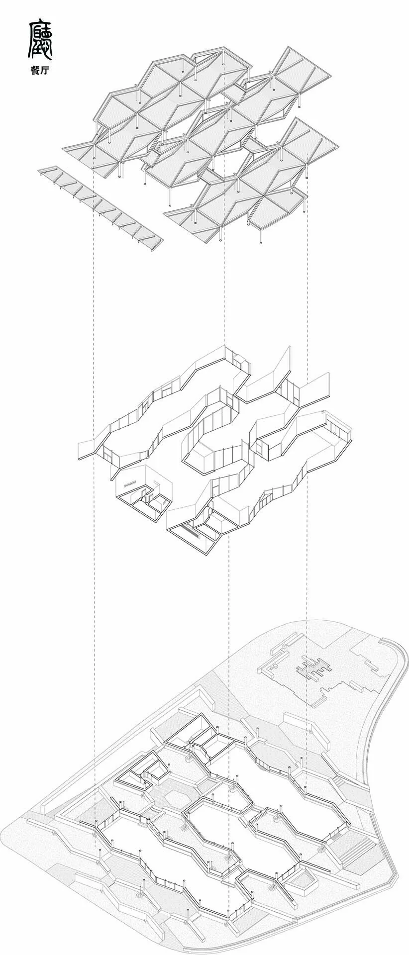 BIM建筑|竹西佳境 / 出品建筑