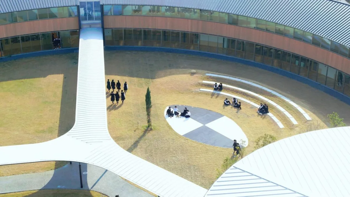 BIM建筑|爱光学园 / 大成建设