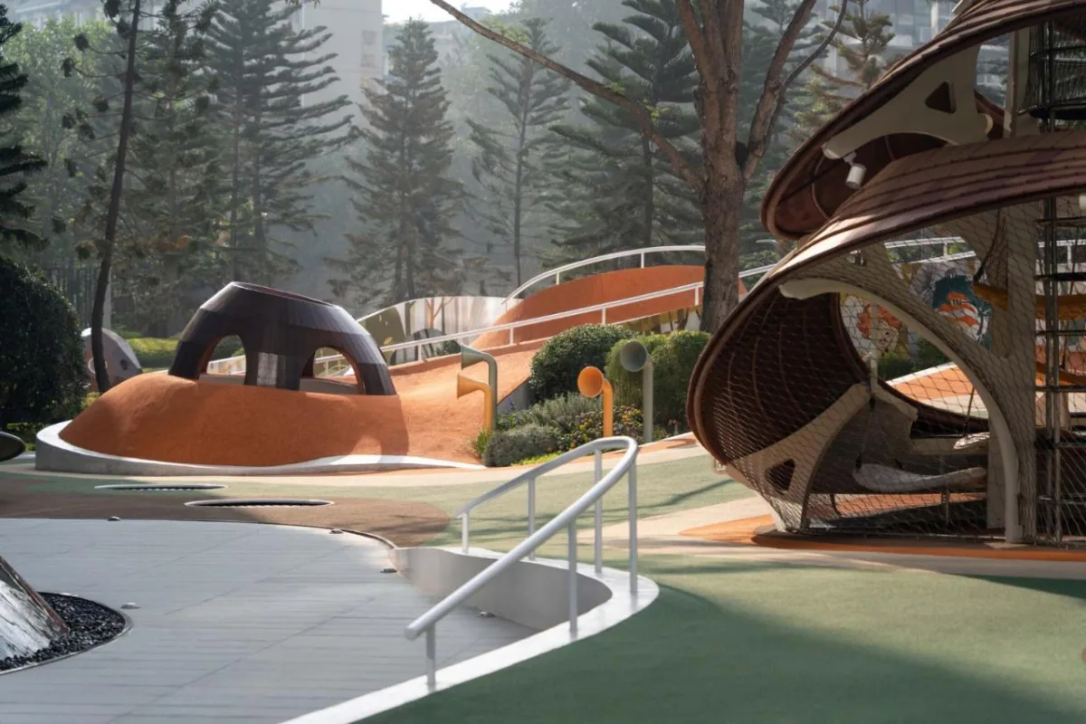 BIM建筑|丛林星球 · 回归自然大地的儿童空间 / 喜随设计