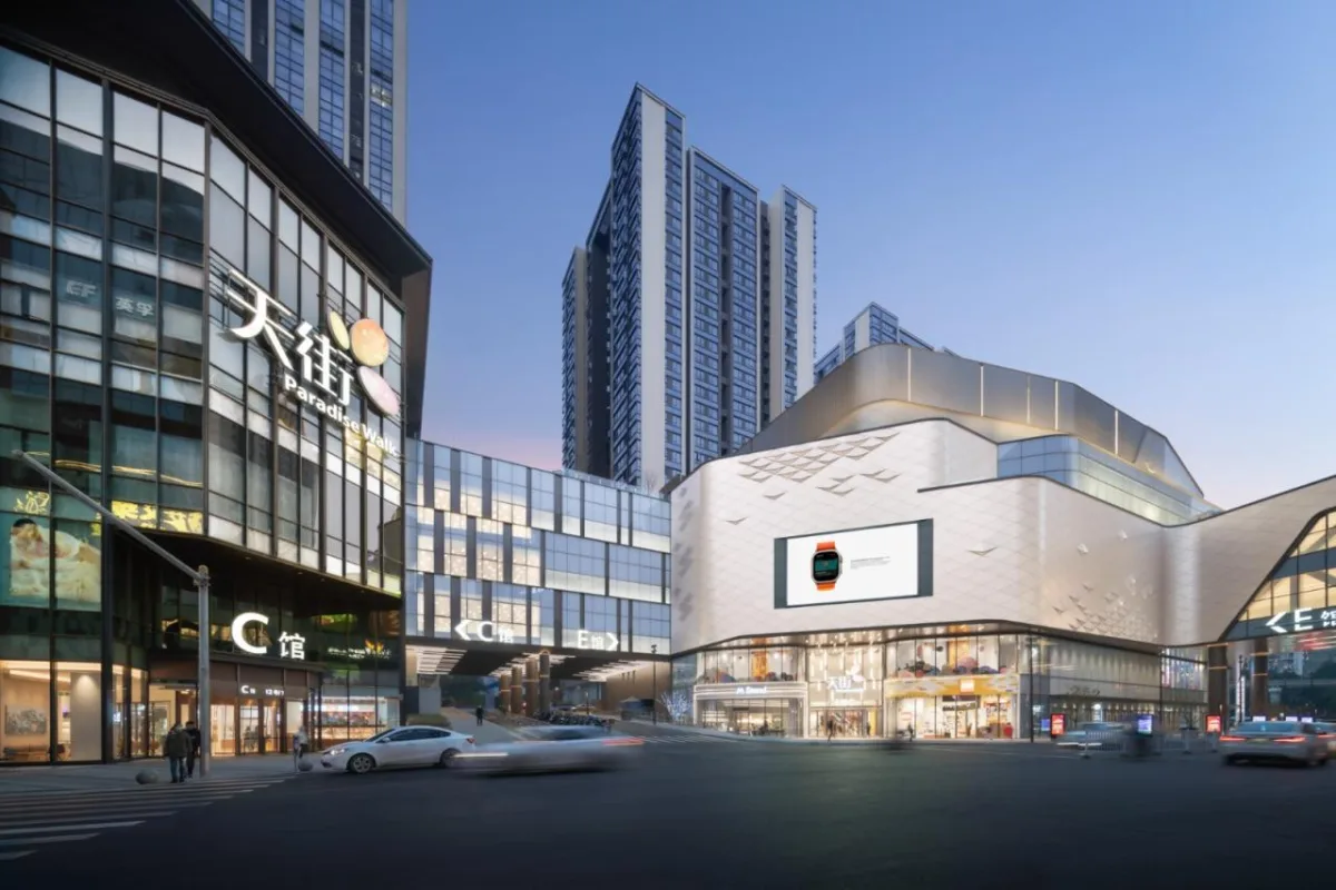 BIM建筑|十年筑造，一座天街一座城：重庆龙湖时代天街E馆 / 成执设计