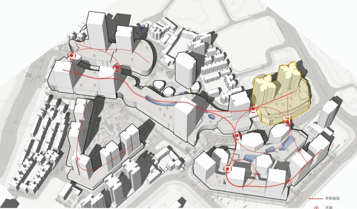 BIM建筑|十年筑造，一座天街一座城：重庆龙湖时代天街E馆 / 成执设计