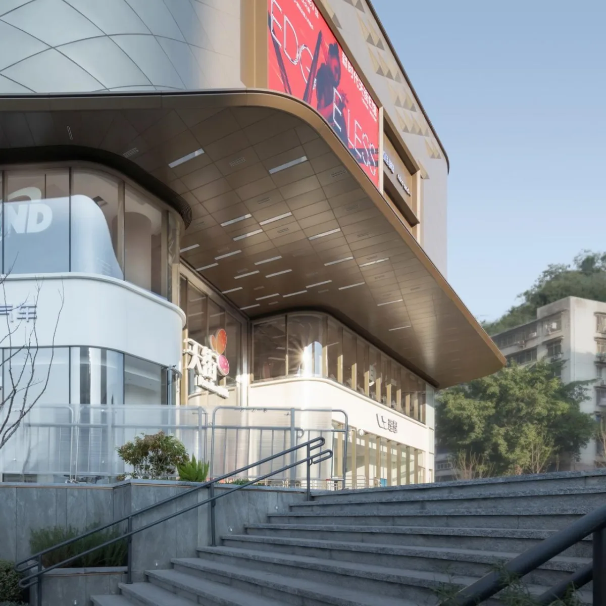 BIM建筑|十年筑造，一座天街一座城：重庆龙湖时代天街E馆 / 成执设计