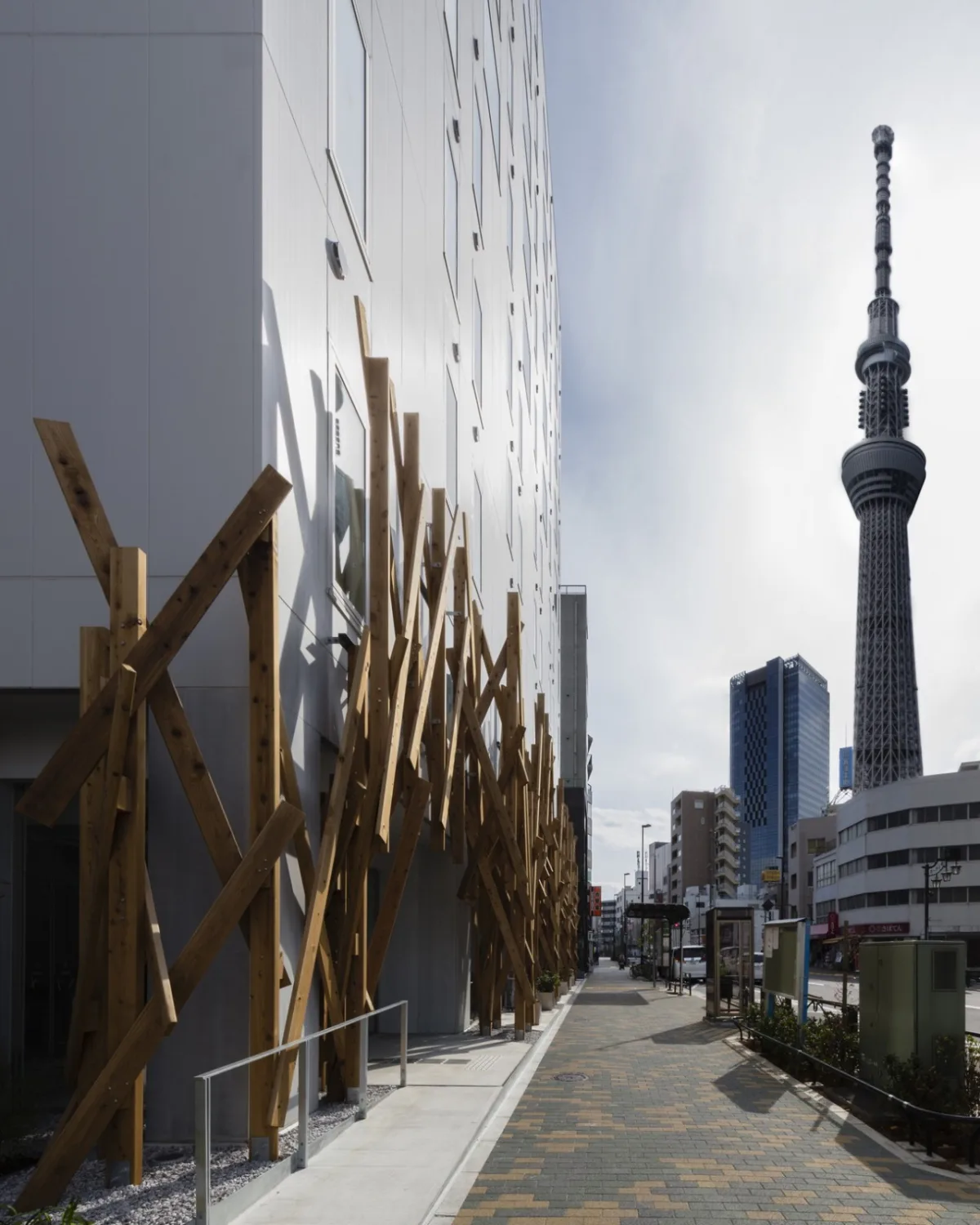 BIM建筑|ONE@东京酒店 / 隈研吾建筑都市设计事务所