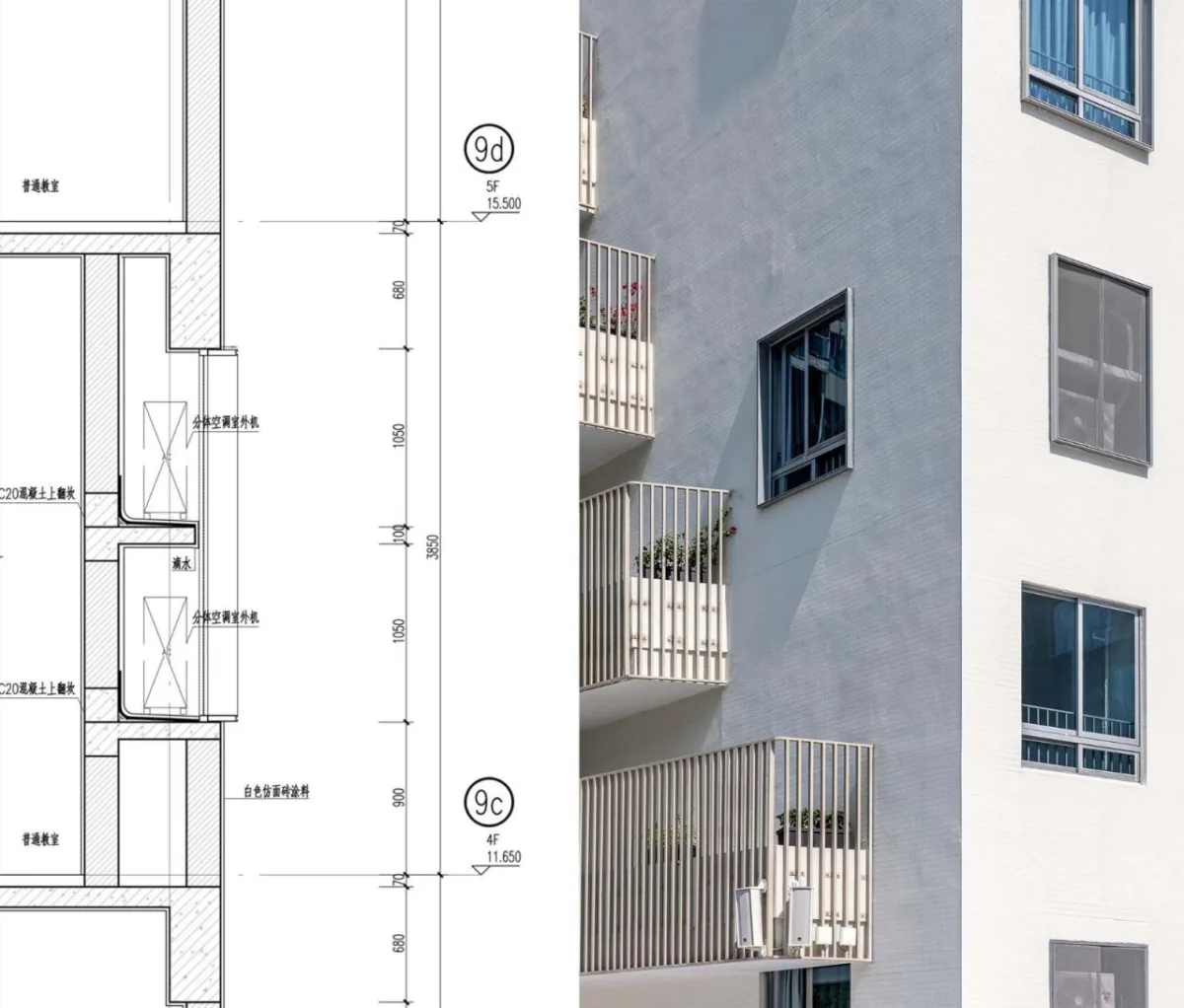 BIM建筑|桃园小学 / 立方建筑设计