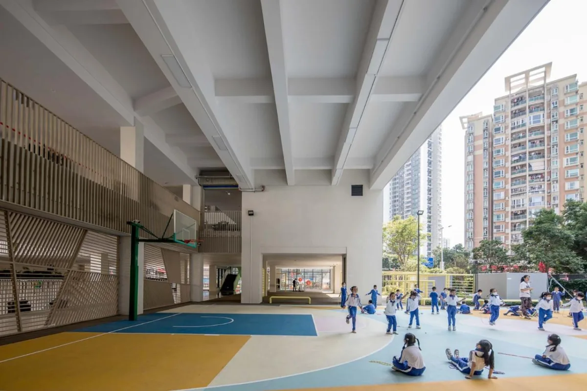 BIM建筑|桃园小学 / 立方建筑设计