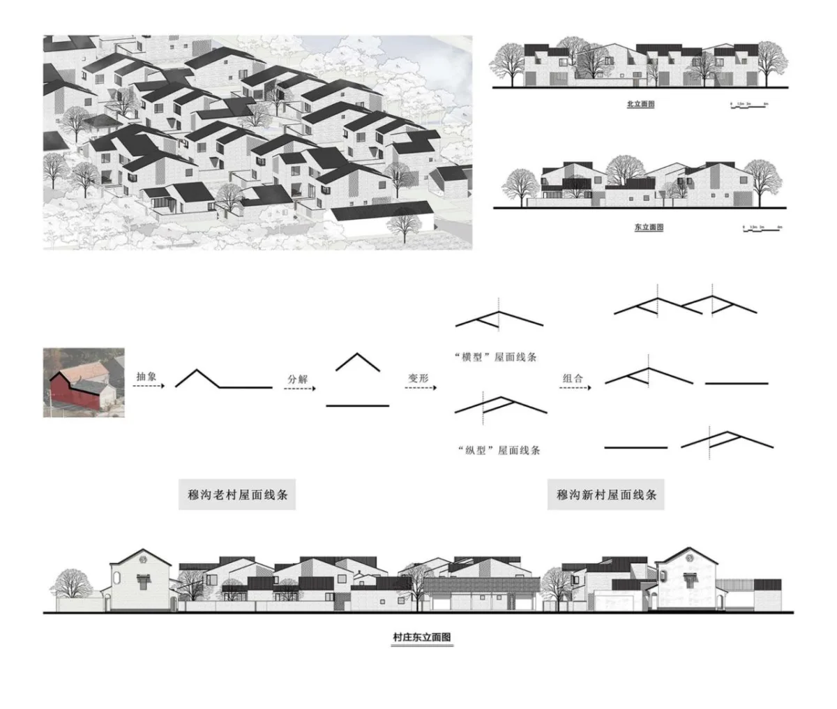 BIM建筑|阜宁县益林镇穆沟村新型社区 / 南大设计院周凌工作室