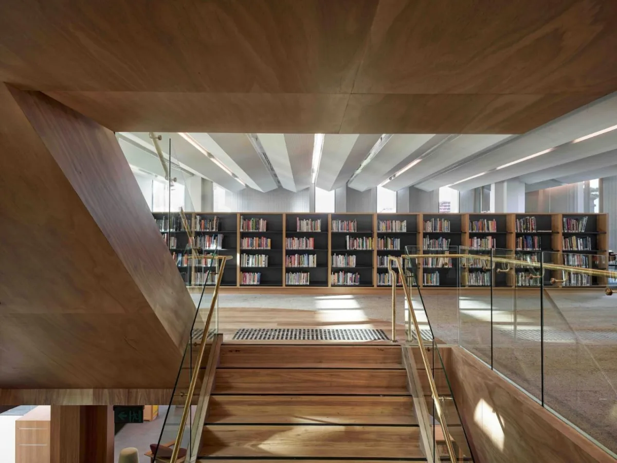 BIM建筑|瓦南布尔图书馆与学习中心 / Kosloff Architecture