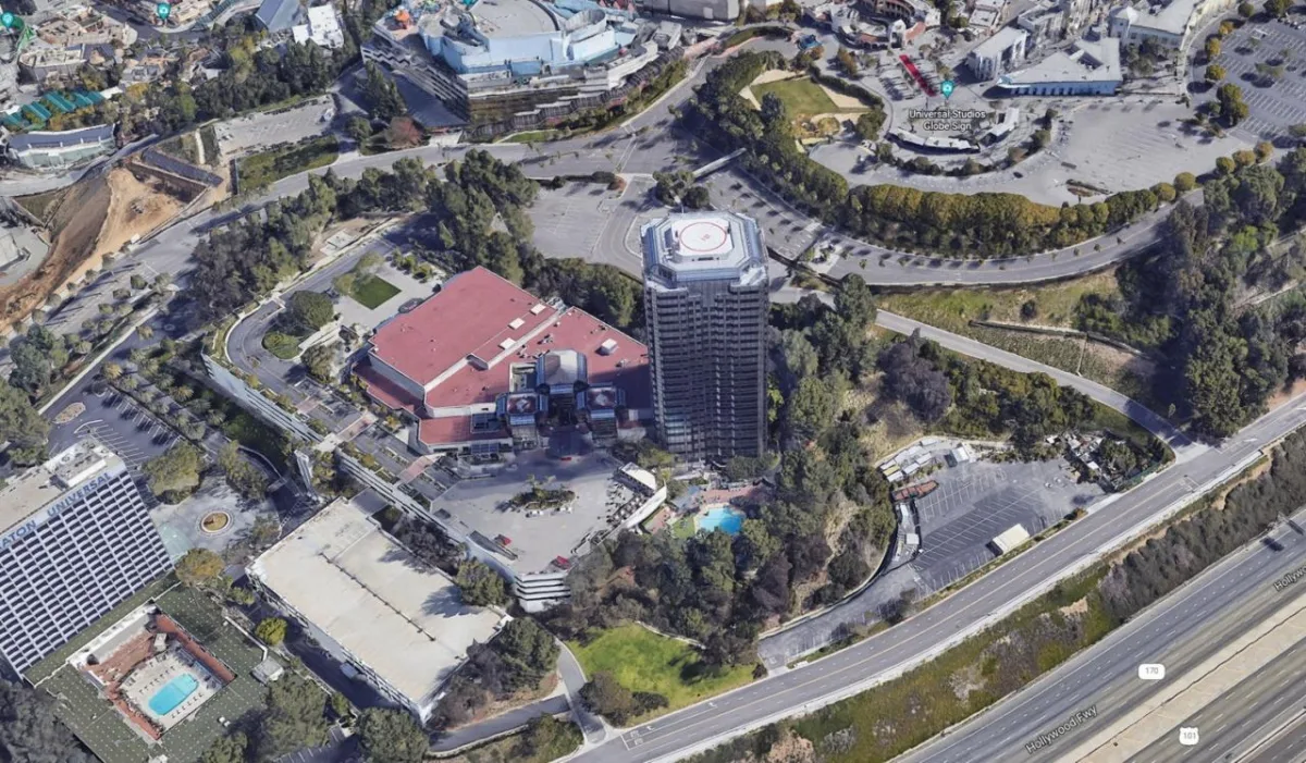 BIM建筑|洛杉矶环球影城希尔顿酒店扩建 / 朱培栋-line+建筑事务所