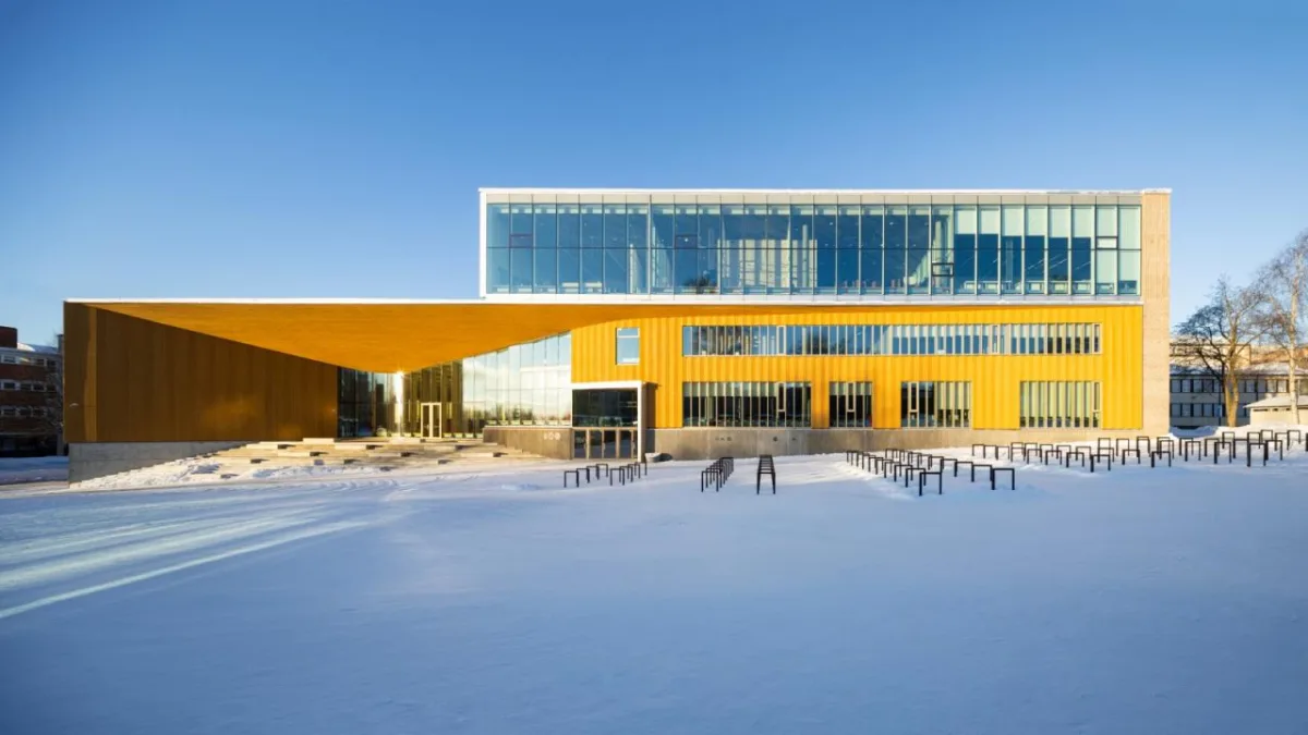 BIM建筑|Lumit 艺术高中 / Lukkairoinen 建筑事务所