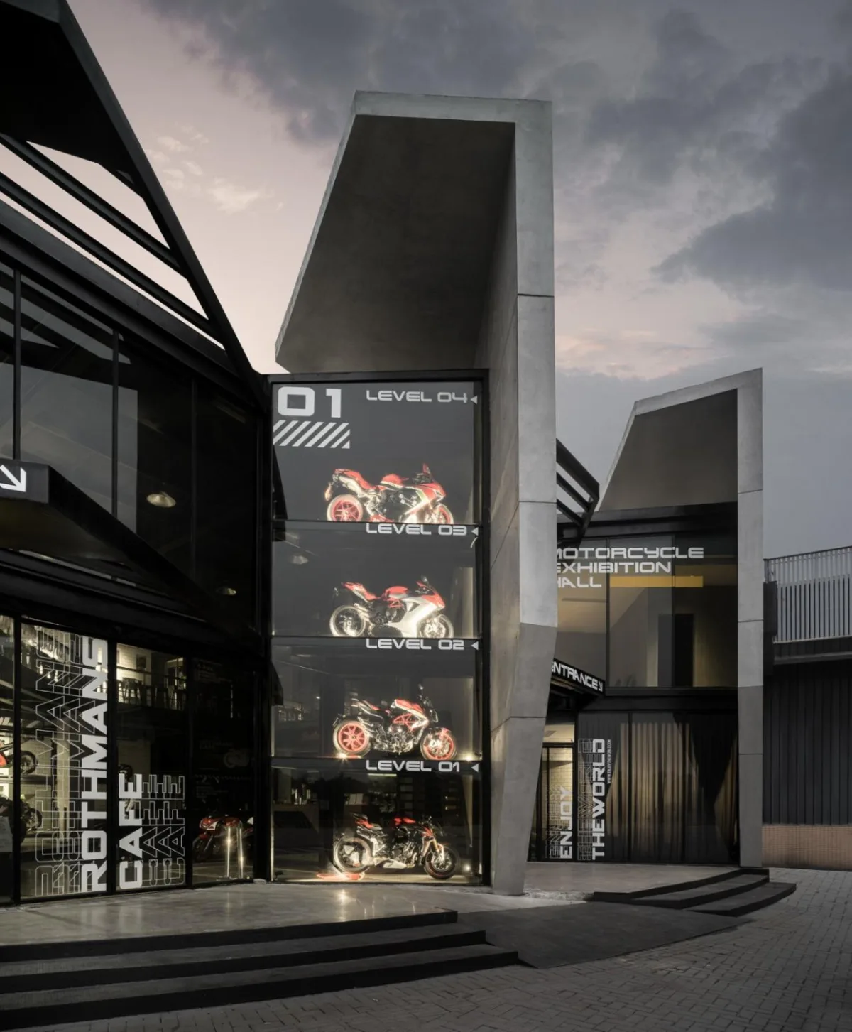 BIM建筑|机器与隐喻的诗学：顺德EW机车展厅 / SN-A超然建筑