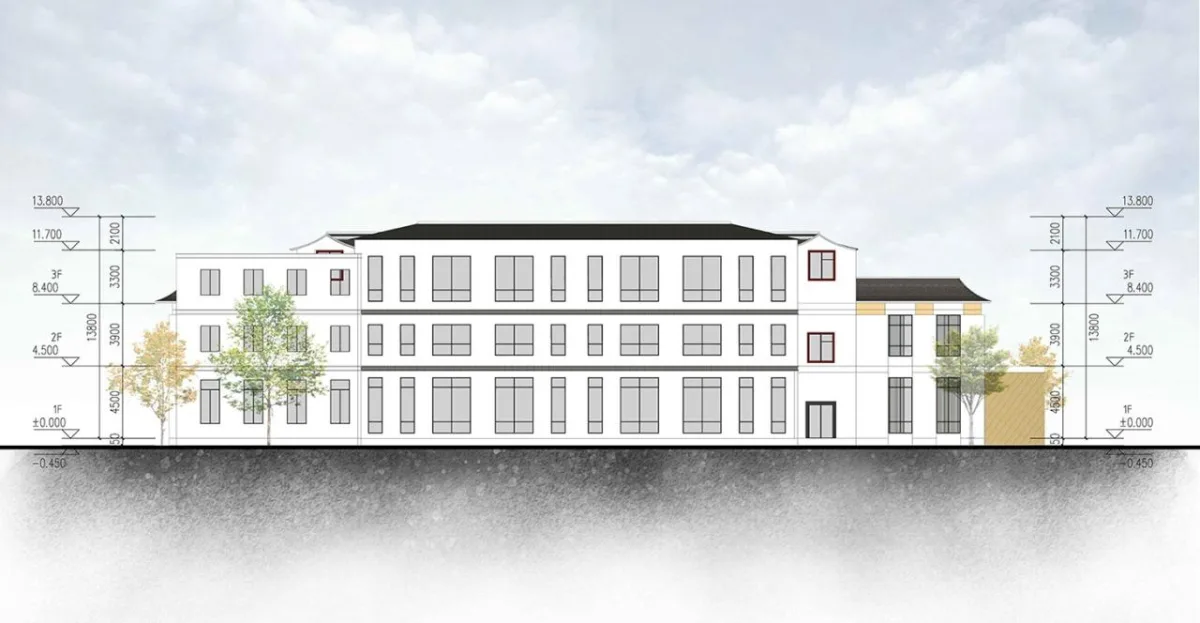 BIM建筑|校园更新之“藏宝盒”重生记：云南玉溪悦畔田园幼儿园 / 上海思序建筑规划设计有限公司