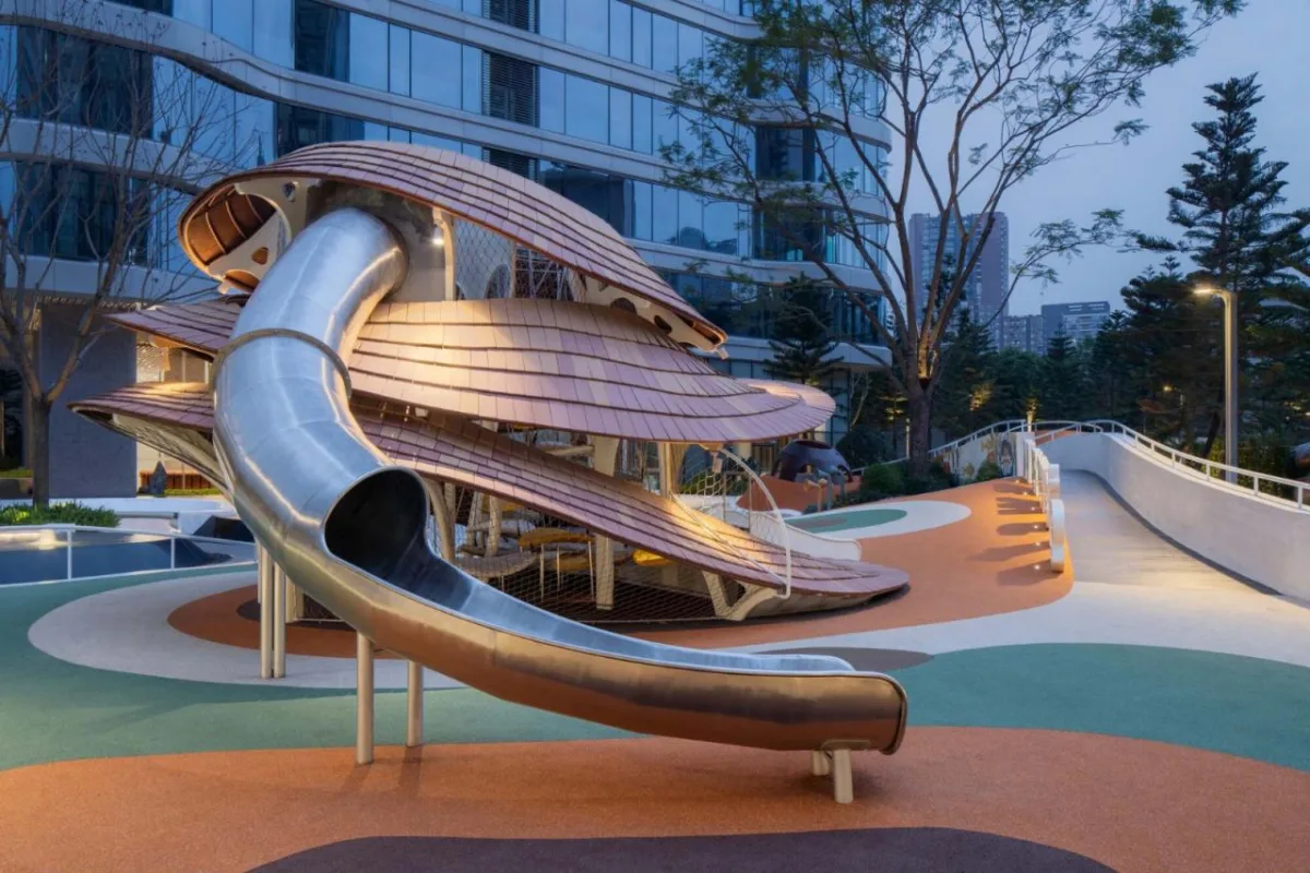 BIM建筑|丛林星球 · 回归自然大地的儿童空间 / 喜随设计