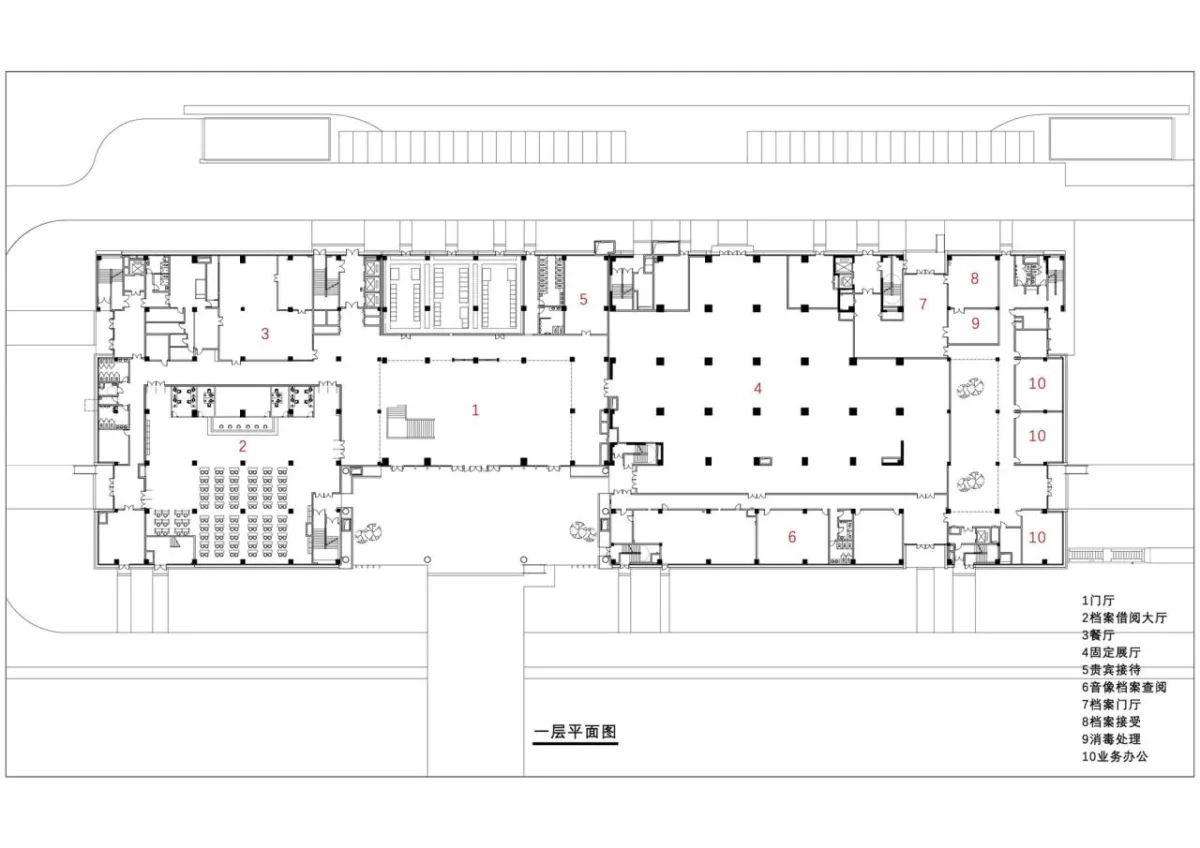 BIM建筑|湖北省档案馆新馆 / 中南建筑设计院