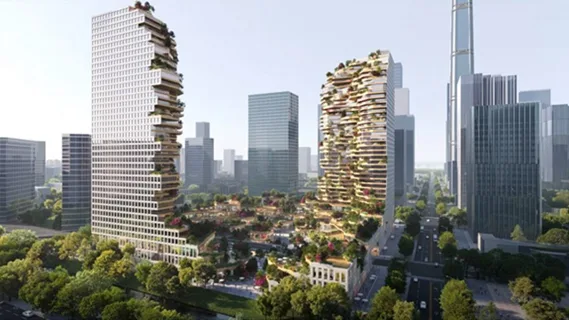 BIM建筑|MVRDV设计南京绿洲大厦