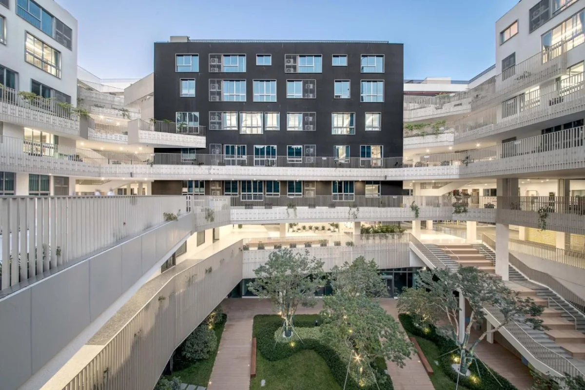 BIM建筑|桃园小学 / 立方建筑设计
