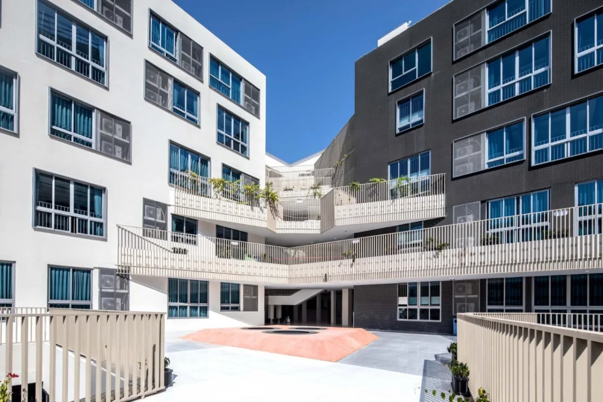 BIM建筑|桃园小学 / 立方建筑设计