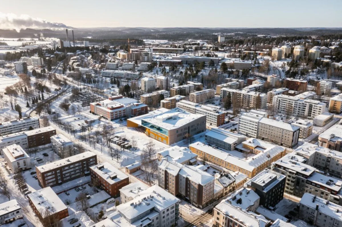 BIM建筑|Lumit 艺术高中 / Lukkairoinen 建筑事务所