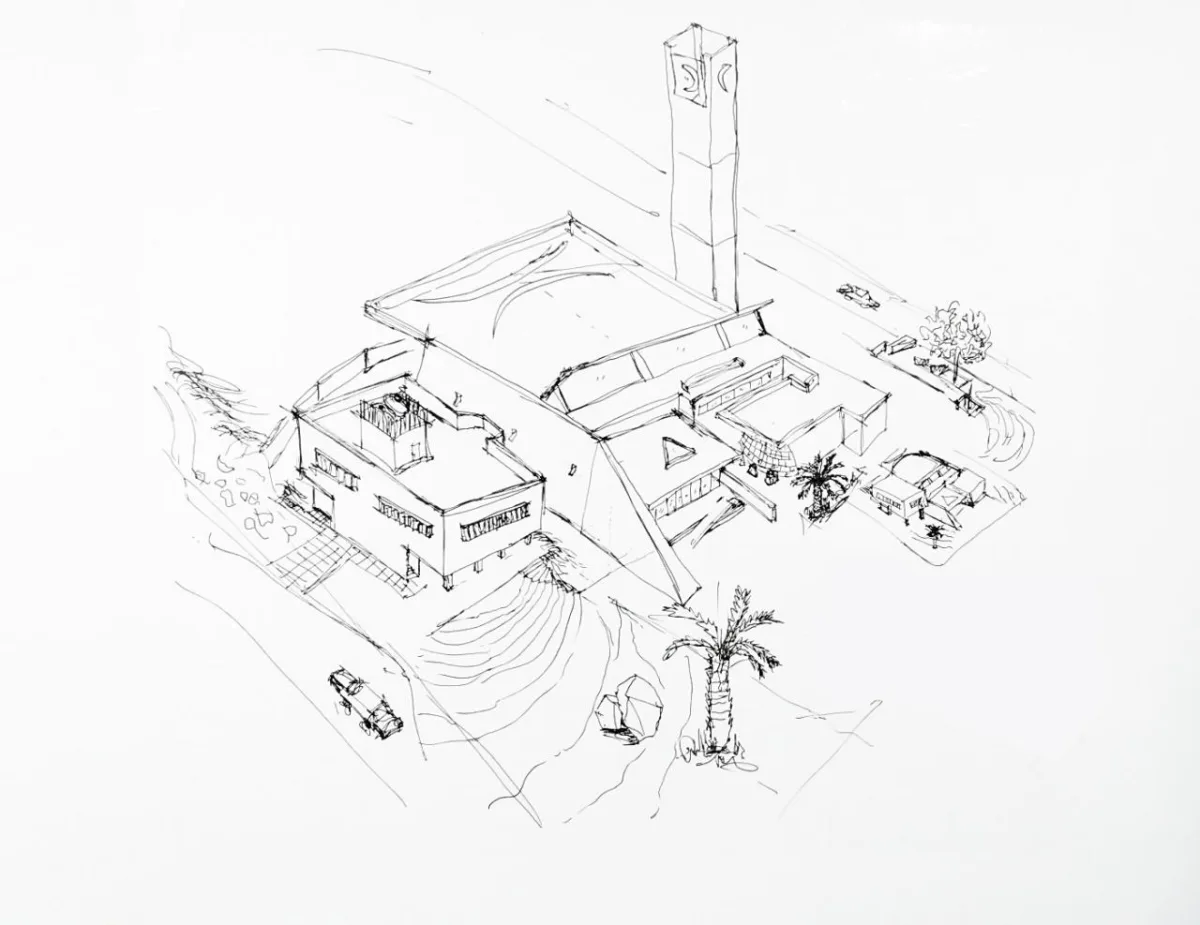BIM建筑|光与石，Al Gharra 清真寺 / Mohammed Ibrahim Shafee Architectural Office