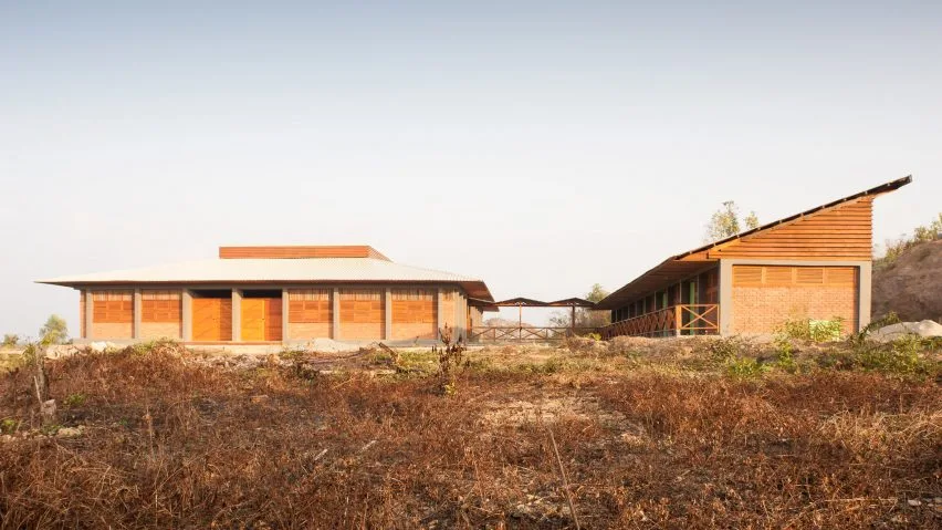 BIM建筑|A+R 工作室设计传统建筑风格的缅甸医院
