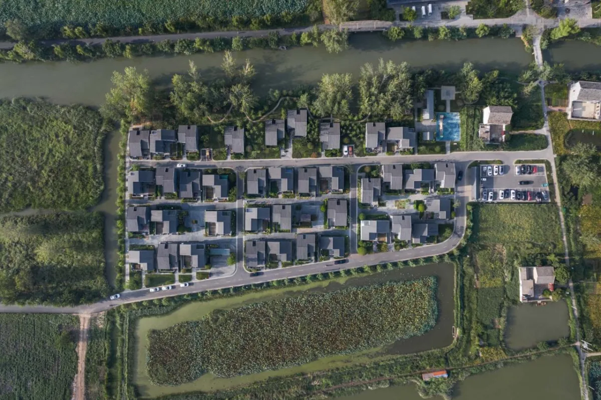 BIM建筑|阜宁县益林镇穆沟村新型社区 / 南大设计院周凌工作室
