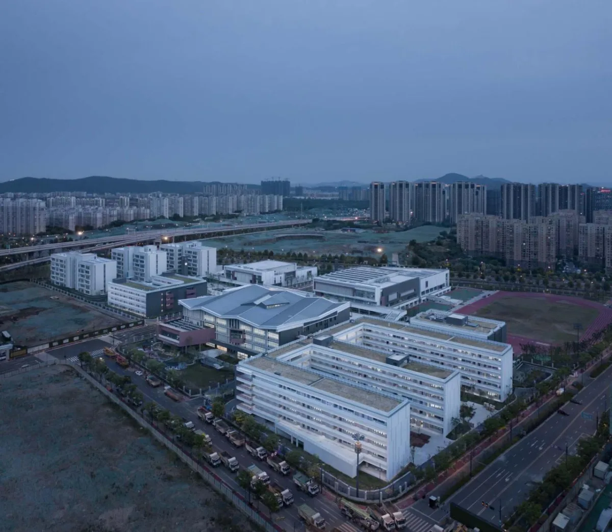 BIM建筑|南京中华中学雨花校区 / 东南大学建筑设计研究院
