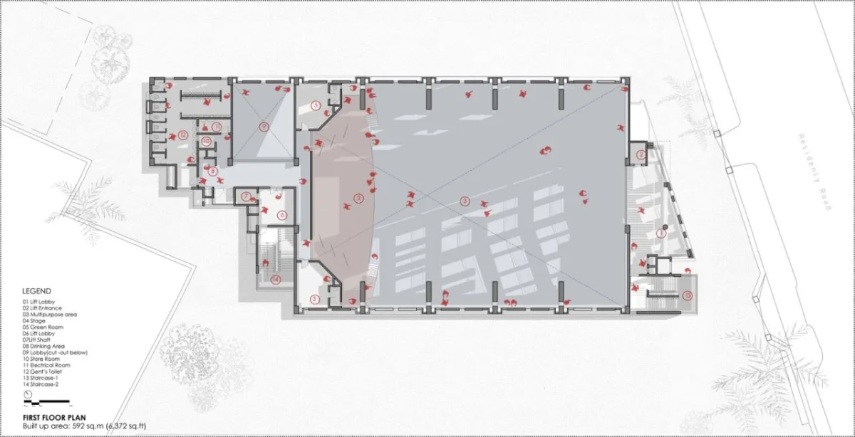BIM建筑|班加罗尔圣约瑟夫法学院 / BetweenSpaces