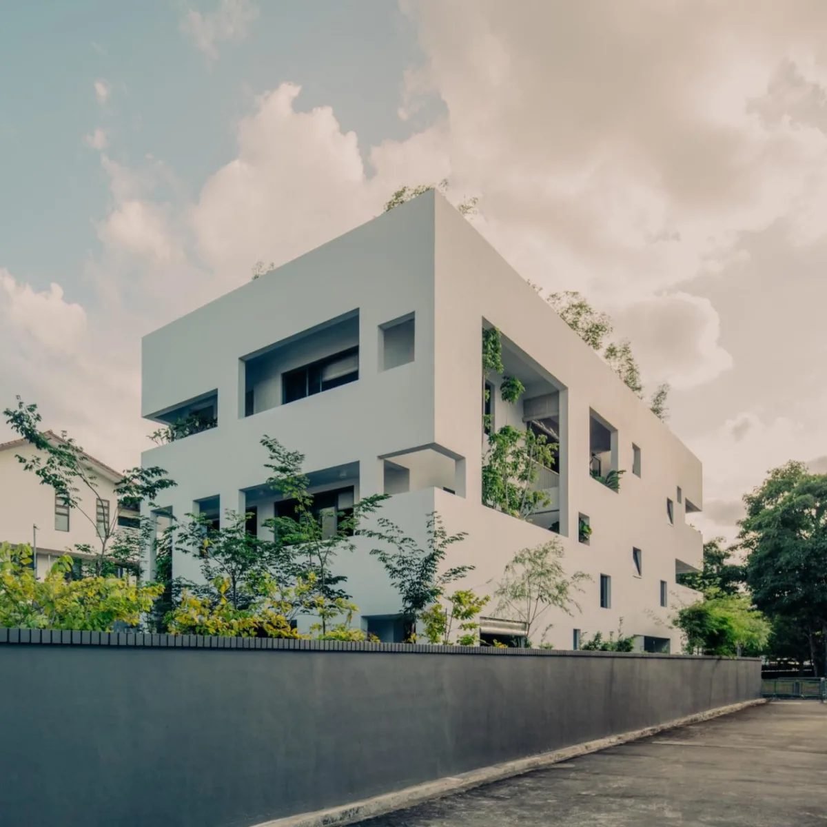 BIM建筑|围屋 / Asolidplan
