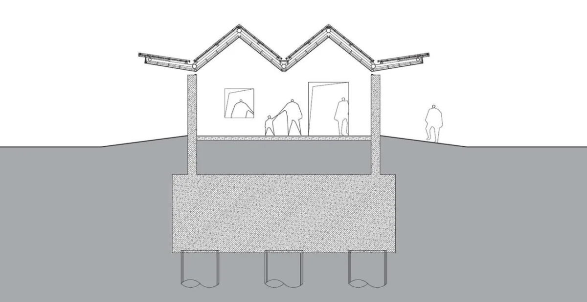 BIM建筑|九间廊桥 / 山水秀建筑事务所