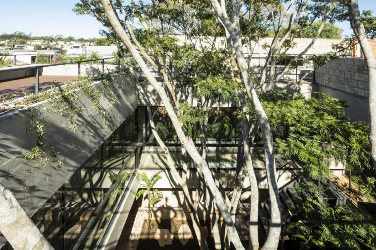 BIM建筑|流通空间，Yvyraju 之家 / OMCM arquitectos