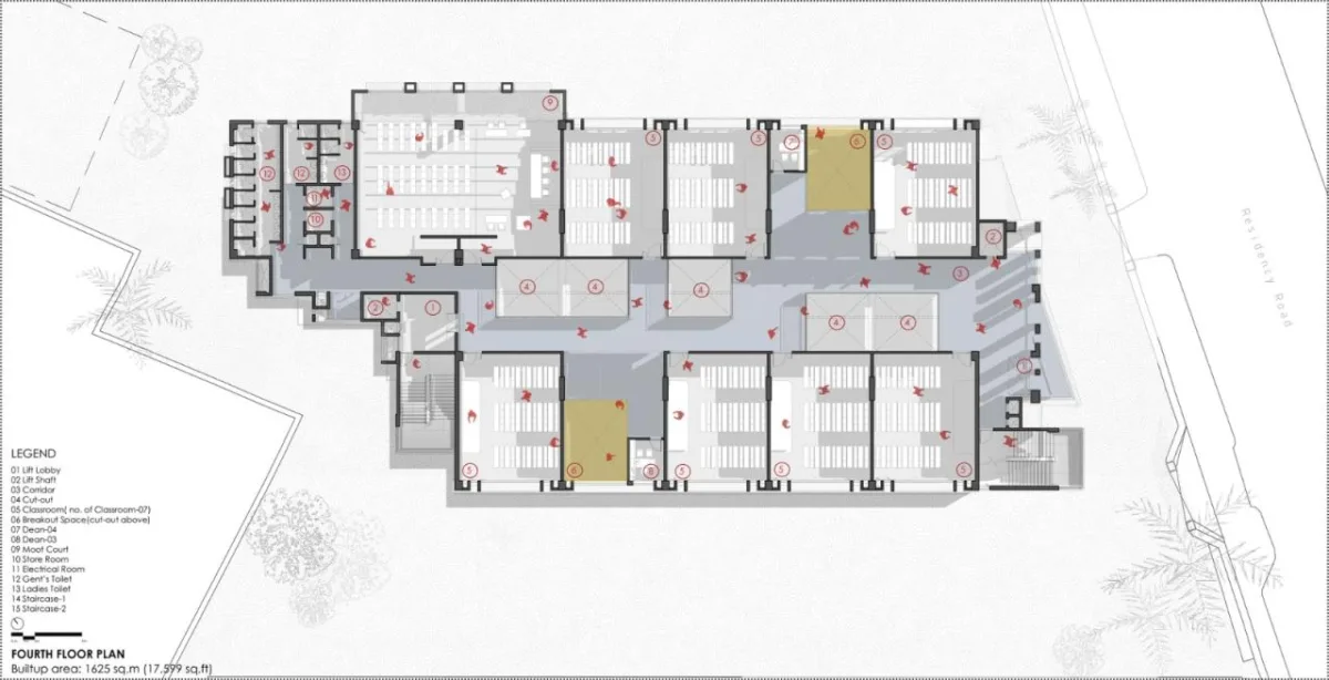 BIM建筑|班加罗尔圣约瑟夫法学院 / BetweenSpaces